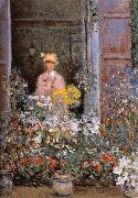 Claude Monet Camille at the Window oil painting picture wholesale